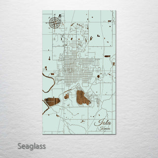 Iola, Kansas Street Map