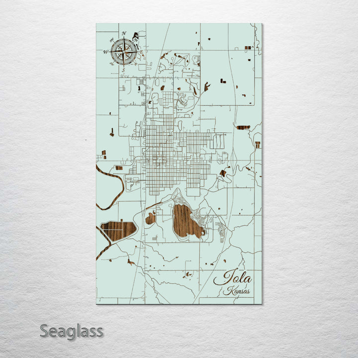 Iola, Kansas Street Map