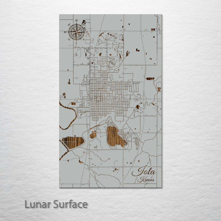 Iola, Kansas Street Map