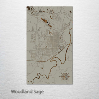 Junction City, Kansas Street Map
