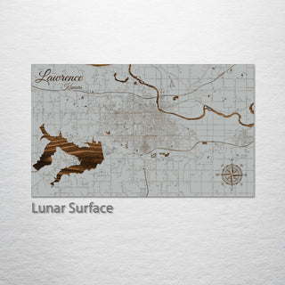 Lawrence, Kansas Street Map