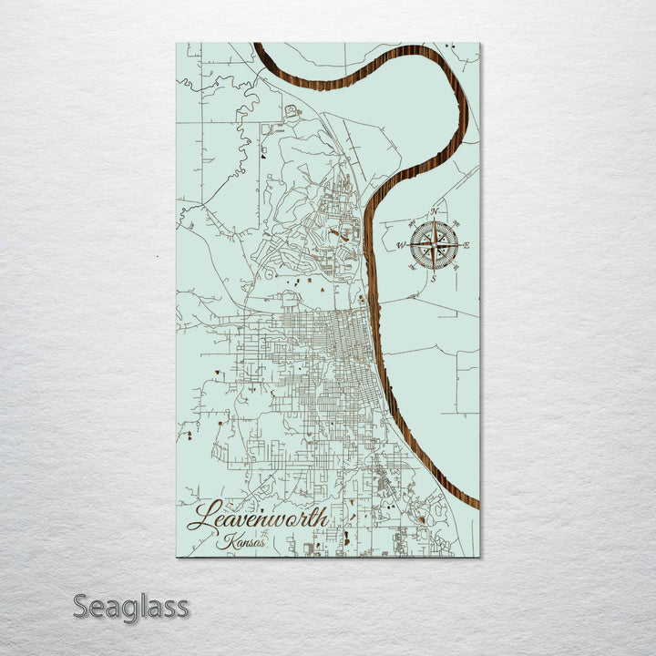 Leavenworth, Kansas Street Map