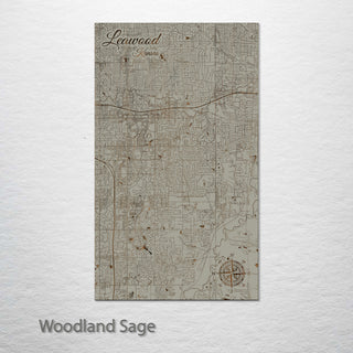 Leawood, Kansas Street Map