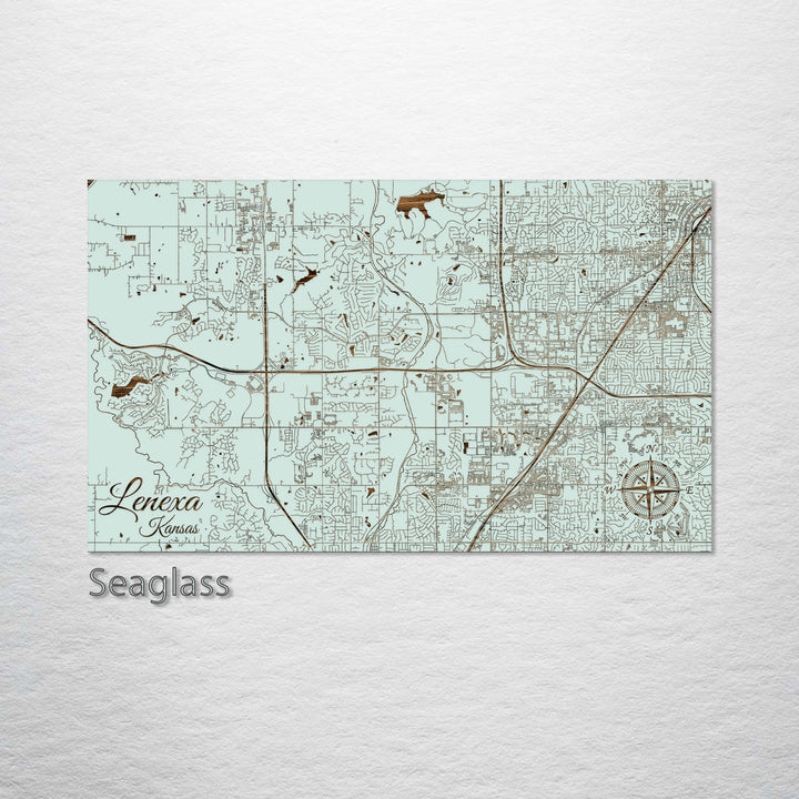 Lenexa, Kansas Street Map