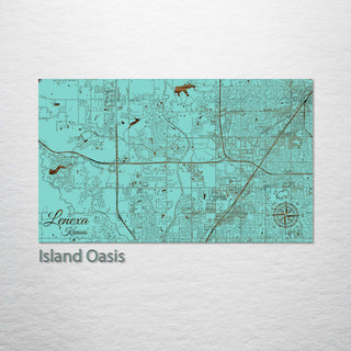 Lenexa, Kansas Street Map