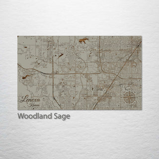 Lenexa, Kansas Street Map