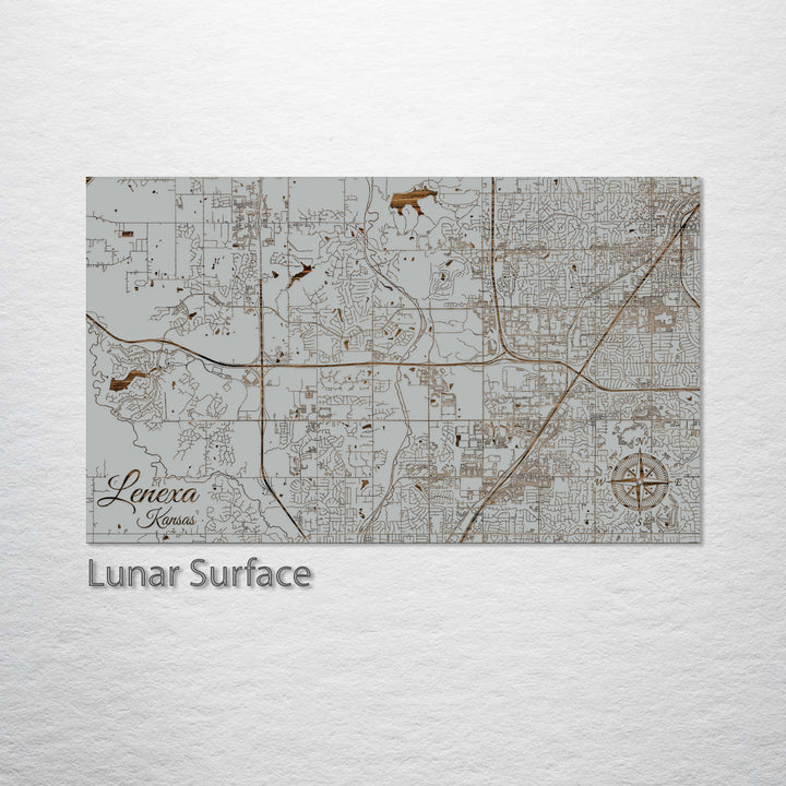 Lenexa, Kansas Street Map