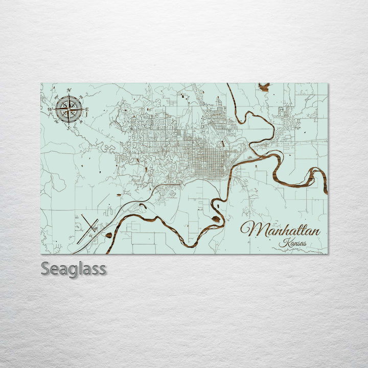 Manhattan, Kansas Street Map