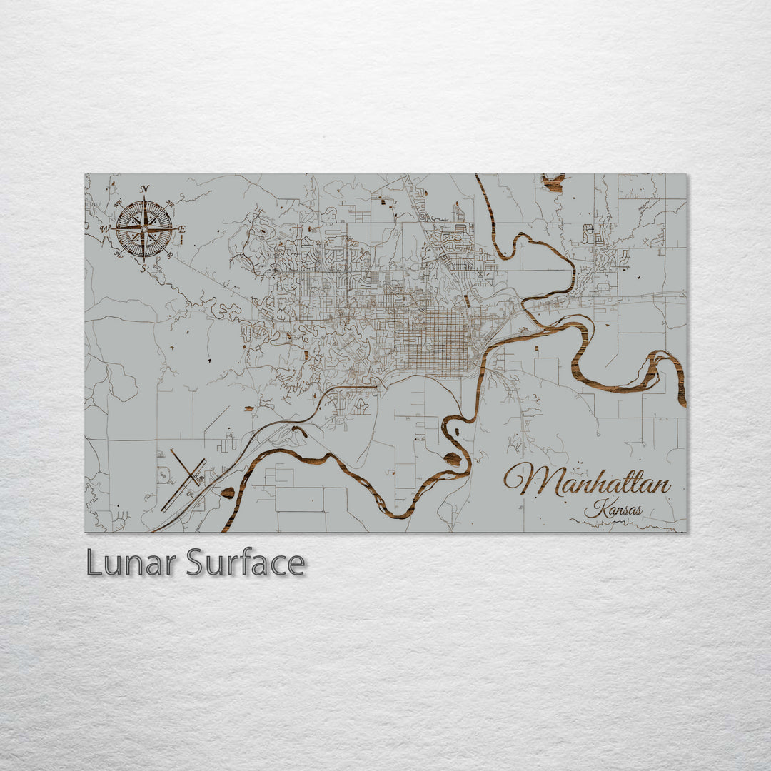 Manhattan, Kansas Street Map