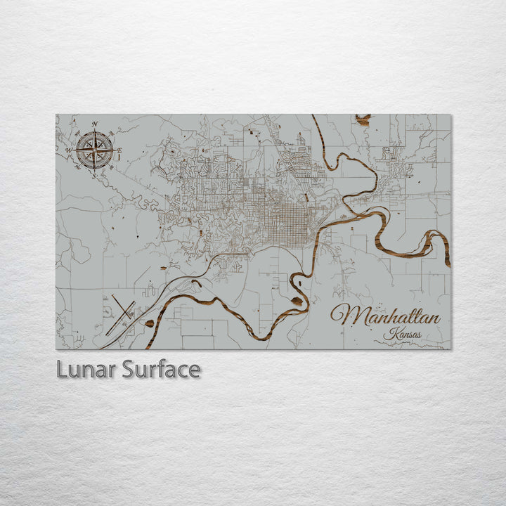 Manhattan, Kansas Street Map