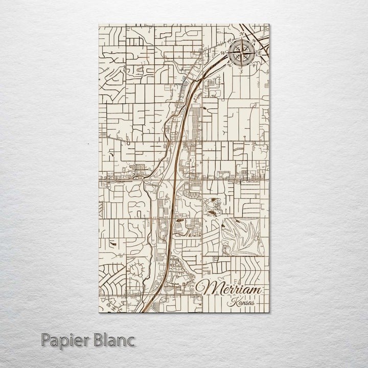 Merriam, Kansas Street Map