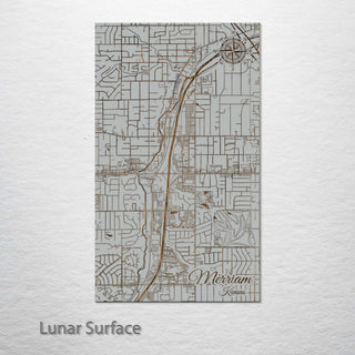 Merriam, Kansas Street Map