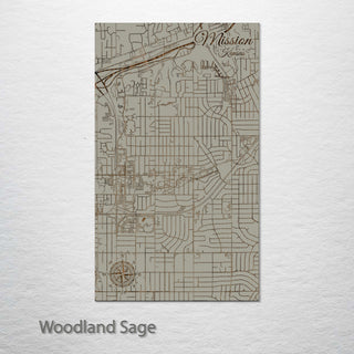 Mission, Kansas Street Map