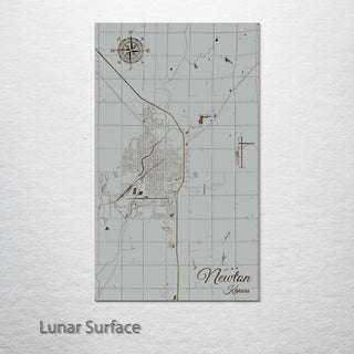 Newton, Kansas Street Map