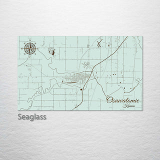 Osawatomie, Kansas Street Map
