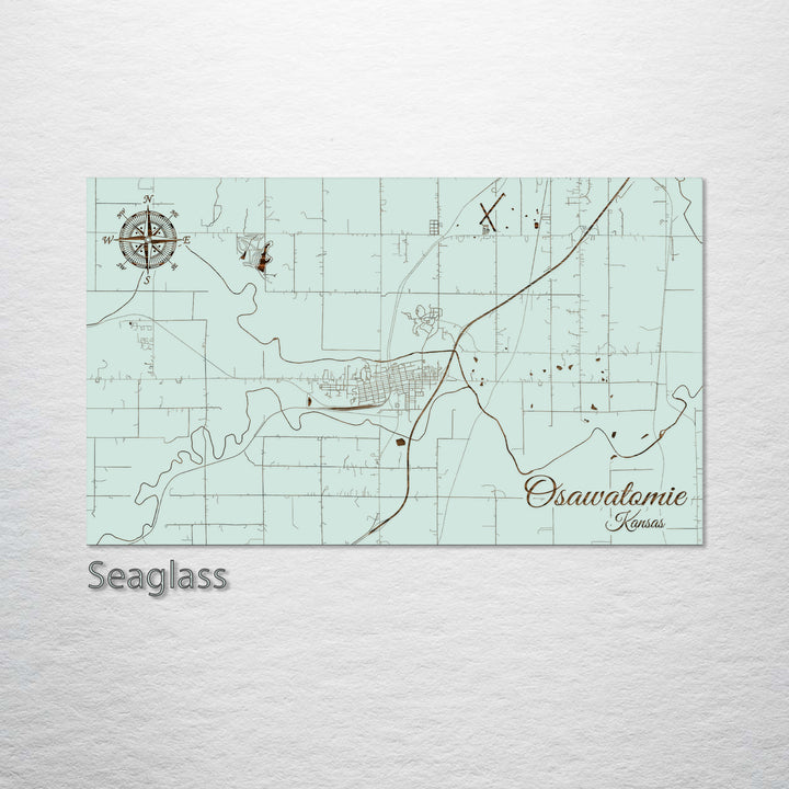 Osawatomie, Kansas Street Map