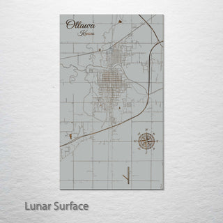 Ottawa, Kansas Street Map