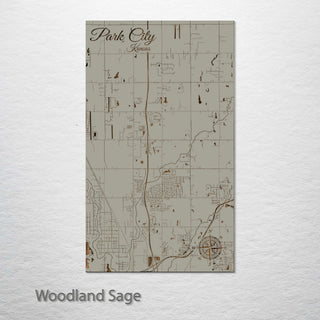 Park City, Kansas Street Map