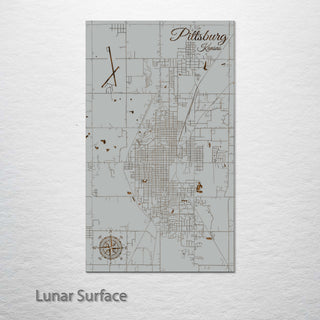 Pittsburg, Kansas Street Map