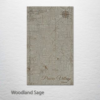 Prairie Village, Kansas Street Map