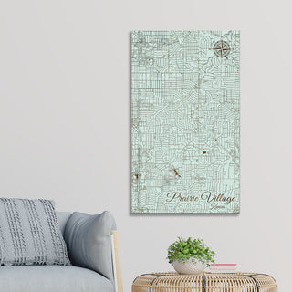 Prairie Village, Kansas Street Map