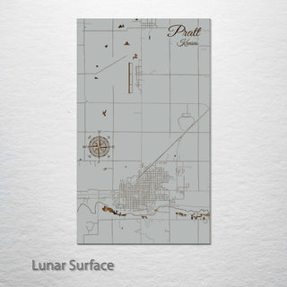 Pratt, Kansas Street Map