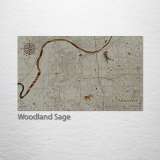 Shawnee, Kansas Street Map