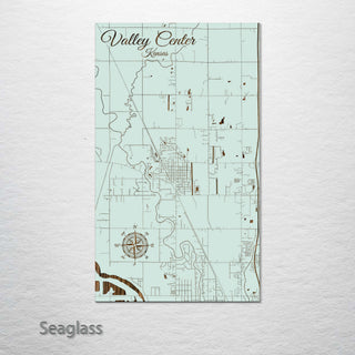 Valley Center, Kansas Street Map