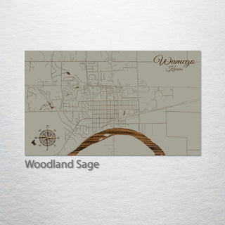 Wamego, Kansas Street Map
