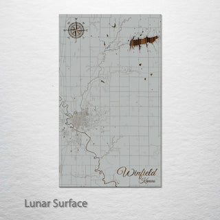 Winfield, Kansas Street Map