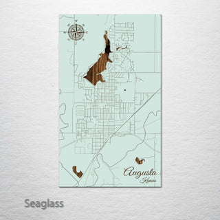 Augusta, Kansas Street Map