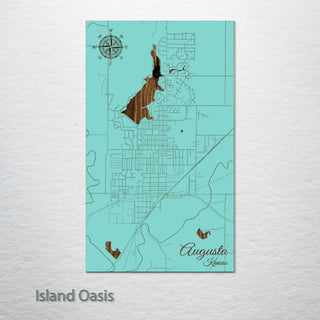 Augusta, Kansas Street Map