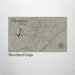 Bardstown, Kentucky Street Map