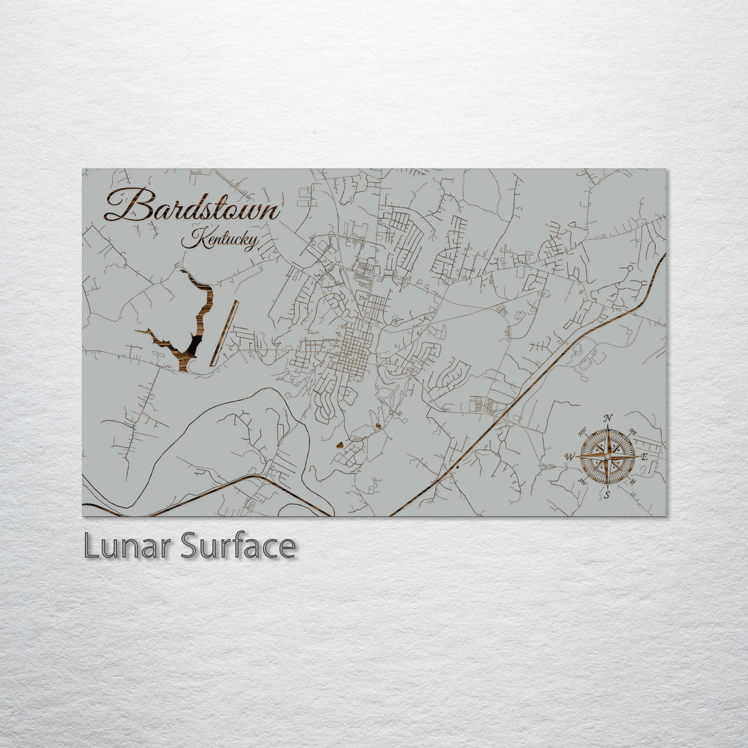 Bardstown, Kentucky Street Map