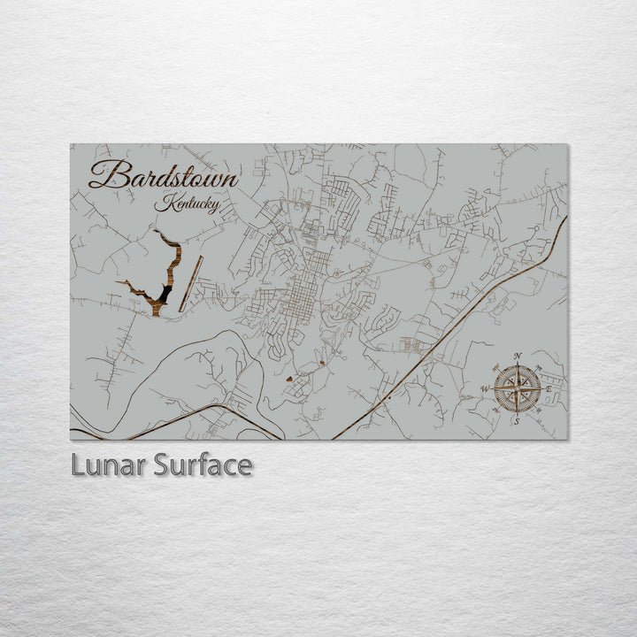 Bardstown, Kentucky Street Map