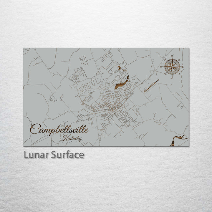 Campbellsville, Kentucky Street Map