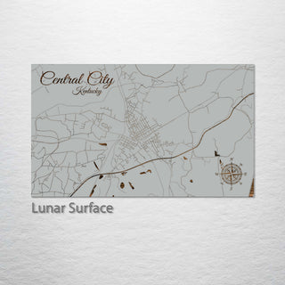 Central City, Kentucky Street Map