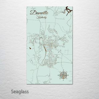 Danville, Kentucky Street Map