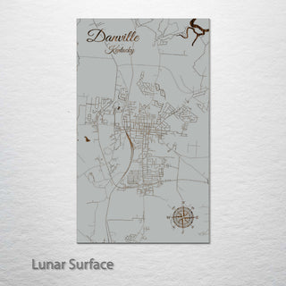 Danville, Kentucky Street Map