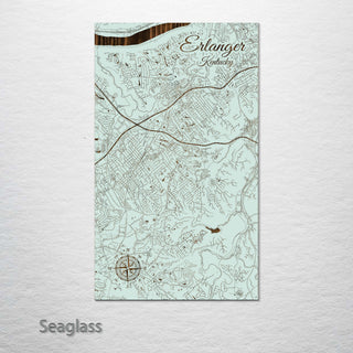 Erlanger, Kentucky Street Map