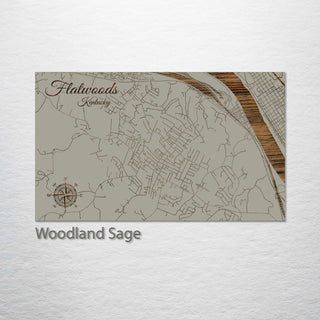 Flatwoods, Kentucky Street Map