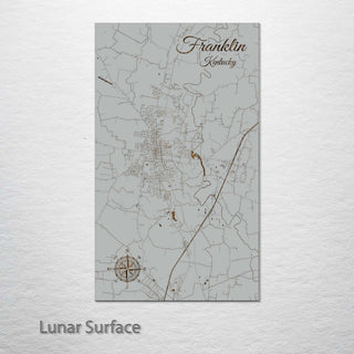Franklin, Kentucky Street Map