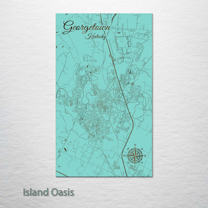Georgetown, Kentucky Street Map