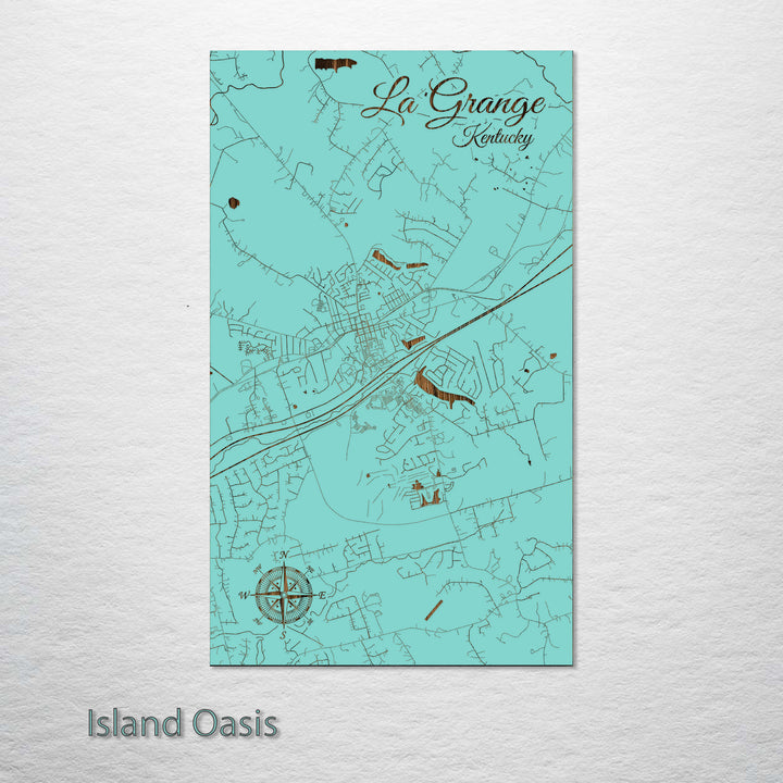 La Grange, Kentucky Street Map