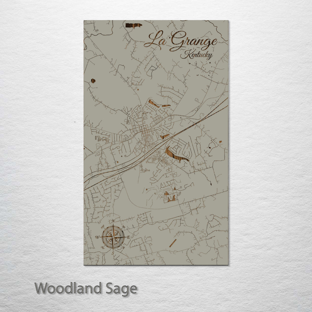 La Grange, Kentucky Street Map