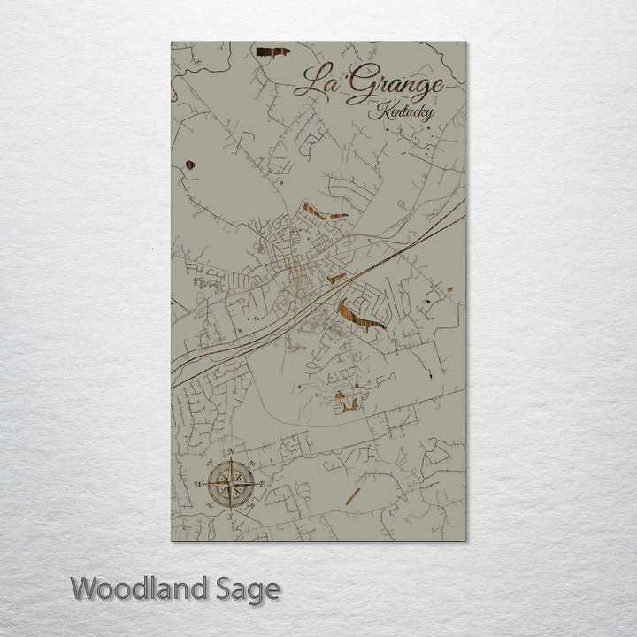 La Grange, Kentucky Street Map