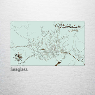 Middlesborough, Kentucky Street Map