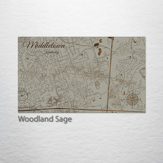 Middletown, Kentucky Street Map