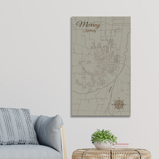 Murray, Kentucky Street Map