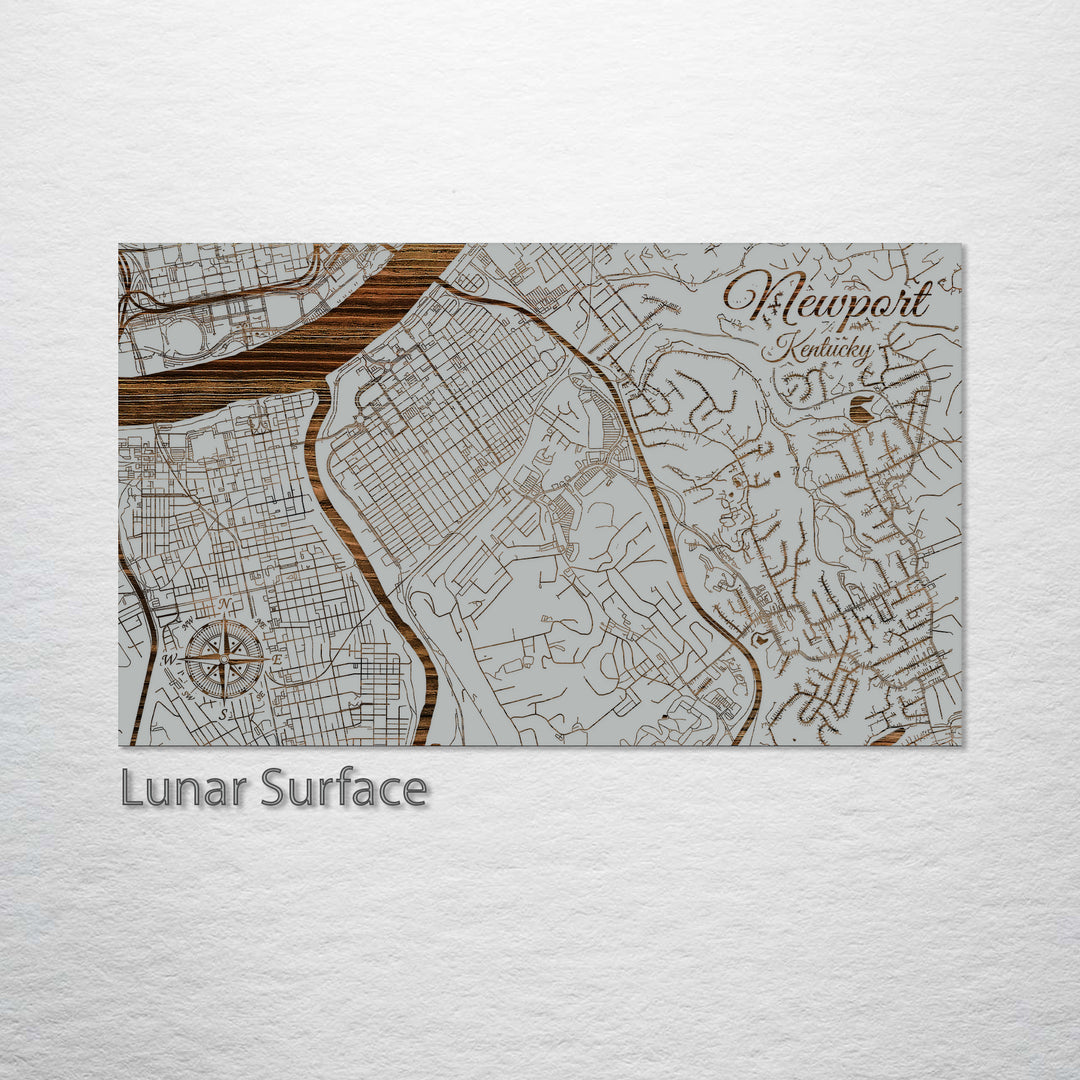 Newport, Kentucky Street Map